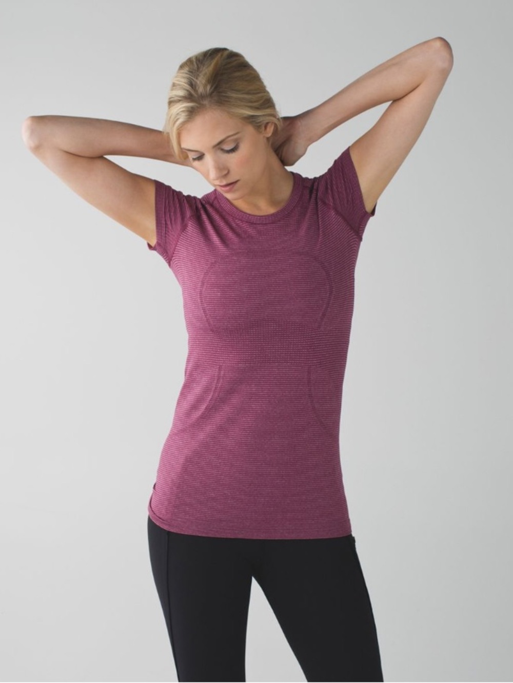 Lululemon Swiftly Tech Short Sleeve Crew | 8 Heathered Dashing Purple